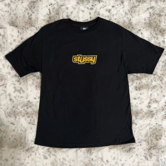 🆕 2/$50 NWOT Stussy | Y2K Vintage Logo Tee | Small - Picture 2 of 7
